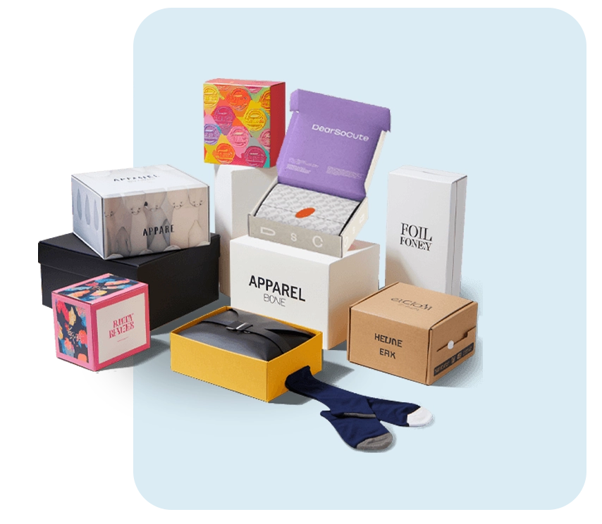 Custom Apparel Boxes