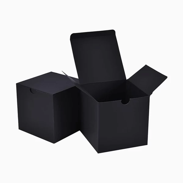 Custom Black Kraft Boxes