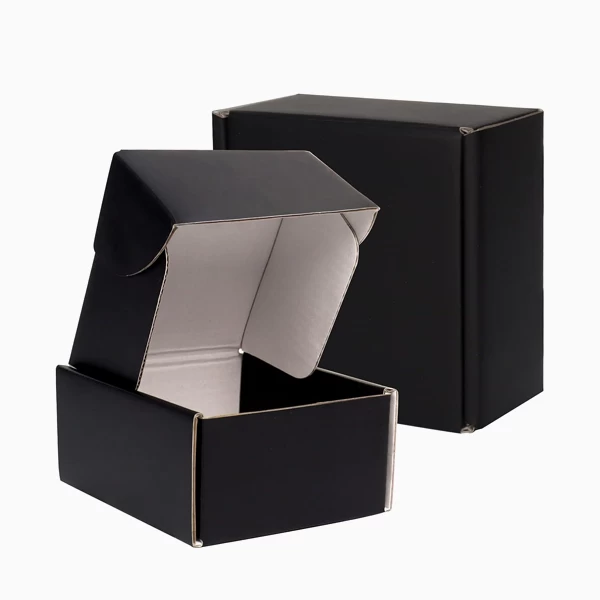 Custom Black Mailer Boxes