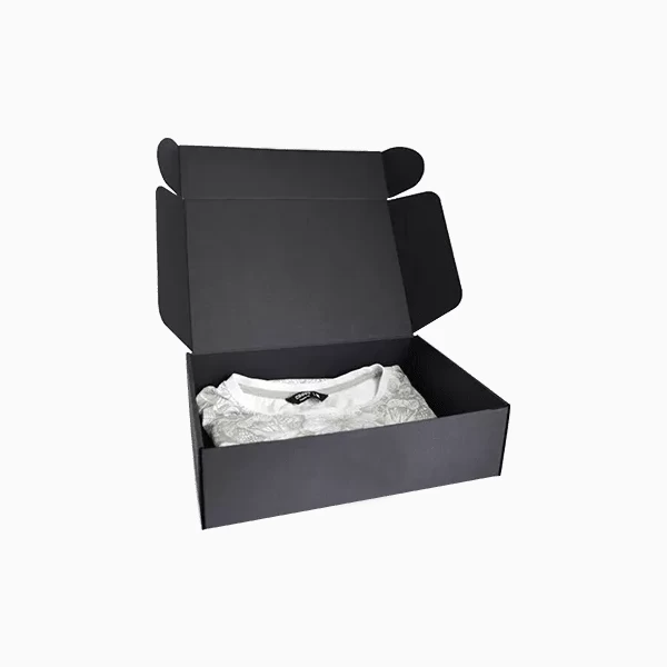 Custom Black Mailer Boxes