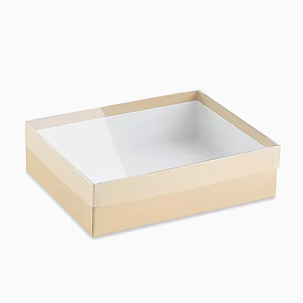 Custom Clear Lid Boxes