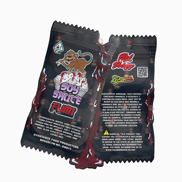Custom Die Cut Mylar Bags