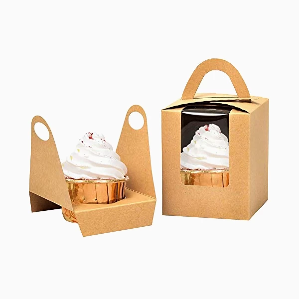 Kraft Cupcake Boxes