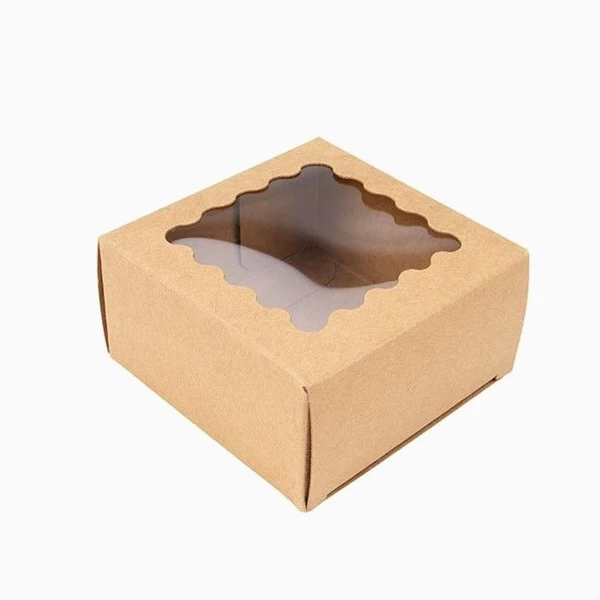 Custom Kraft Window Boxes