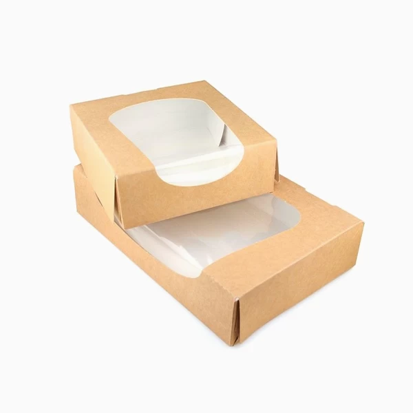 Custom Kraft Window Boxes