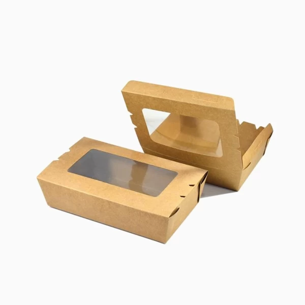 Custom Kraft Window Boxes