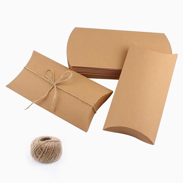 Custom Kraft Pillow Boxes