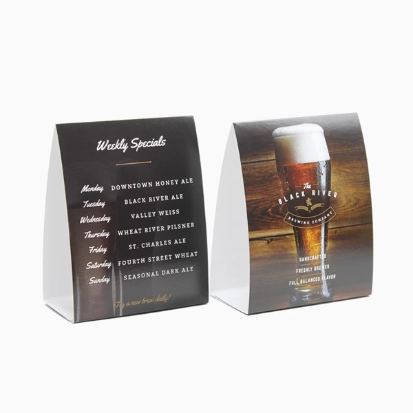 Custom Table Tents
