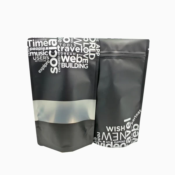 Paper Ziplock Bag With Window