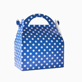 Custom Blue Gable Boxes